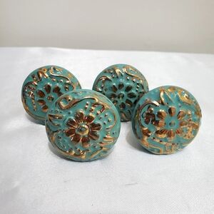 Round Drawer Cabinet Cupboard Knobs Pulls Porcelain